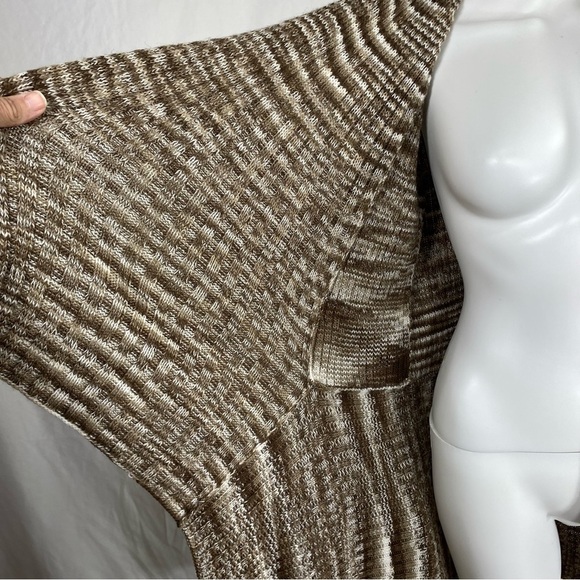 Alpaca Lael Lapel Front Alpaca Fur Fly Away Cardigan - Picture 7 of 9